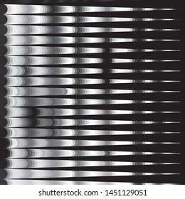 Monochrome geometric vector background. Abstract halftone illustration pattern. Vintage texture