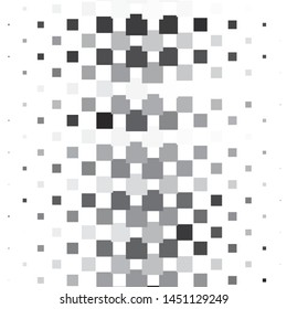Monochrome geometric vector background. Abstract halftone illustration pattern. Vintage texture