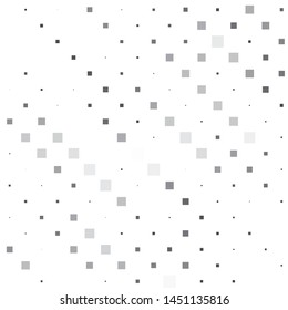 Monochrome geometric vector background. Abstract halftone illustration pattern. Vintage texture