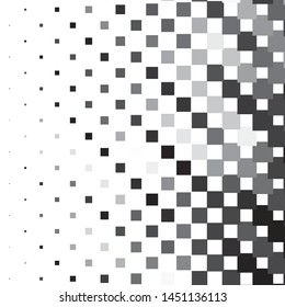 Monochrome geometric vector background. Abstract halftone illustration pattern. Vintage texture