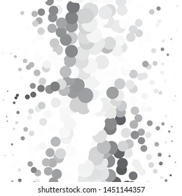Monochrome geometric vector background. Abstract halftone illustration pattern. Vintage texture