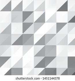Monochrome geometric vector background. Abstract halftone illustration pattern. Vintage texture