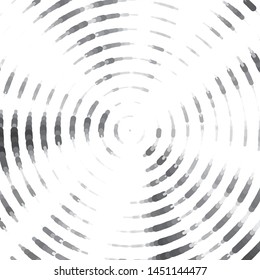 Monochrome geometric vector background. Abstract halftone illustration pattern. Vintage texture