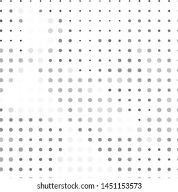 Monochrome geometric vector background. Abstract halftone illustration pattern. Vintage texture