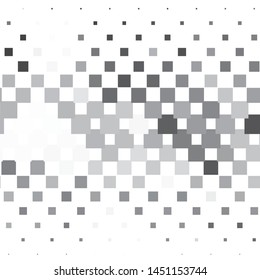 Monochrome geometric vector background. Abstract halftone illustration pattern. Vintage texture