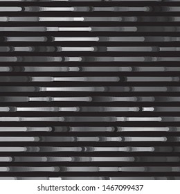 Monochrome geometric vector background. Abstract halftone illustration pattern. Vintage texture