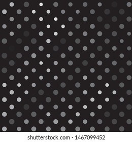 Monochrome geometric vector background. Abstract halftone illustration pattern. Vintage texture