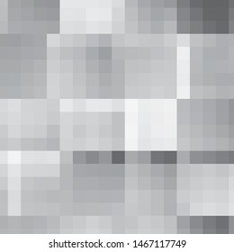 Monochrome geometric vector background. Abstract halftone illustration pattern. Vintage texture