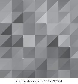 Monochrome geometric vector background. Abstract halftone illustration pattern. Vintage texture