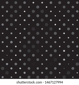 Monochrome geometric vector background. Abstract halftone illustration pattern. Vintage texture