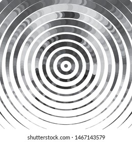 Monochrome geometric vector background. Abstract halftone illustration pattern. Vintage texture