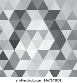 Monochrome geometric vector background. Abstract halftone illustration pattern. Vintage texture