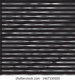 Monochrome geometric vector background. Abstract halftone illustration pattern. Vintage texture
