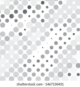 Monochrome geometric vector background. Abstract halftone illustration pattern. Vintage texture