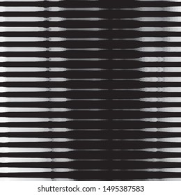 Monochrome geometric vector background. Abstract halftone illustration pattern. Vintage texture