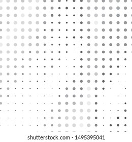 Monochrome geometric vector background. Abstract halftone illustration pattern. Vintage texture