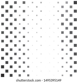 Monochrome geometric vector background. Abstract halftone illustration pattern. Vintage texture
