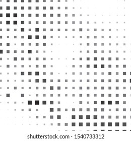 Monochrome geometric vector background. Abstract halftone illustration pattern. Vintage texture
