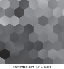 Monochrome geometric vector background. Abstract halftone illustration pattern. Vintage texture