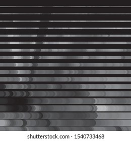 Monochrome geometric vector background. Abstract halftone illustration pattern. Vintage texture