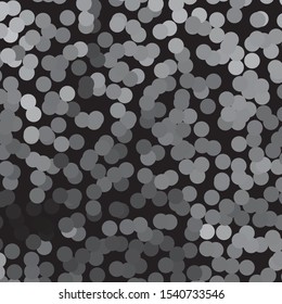 Monochrome geometric vector background. Abstract halftone illustration pattern. Vintage texture