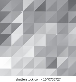 Monochrome geometric vector background. Abstract halftone illustration pattern. Vintage texture
