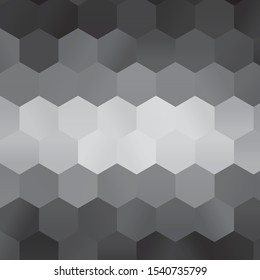 Monochrome geometric vector background. Abstract halftone illustration pattern. Vintage texture