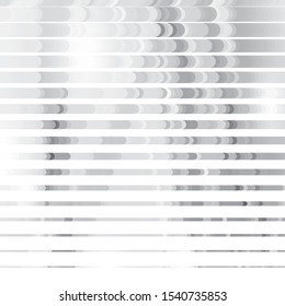 Monochrome geometric vector background. Abstract halftone illustration pattern. Vintage texture
