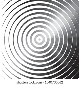 Monochrome geometric vector background. Abstract halftone illustration pattern. Vintage texture