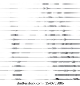 Monochrome geometric vector background. Abstract halftone illustration pattern. Vintage texture