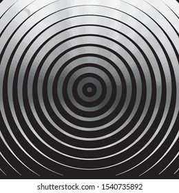 Monochrome geometric vector background. Abstract halftone illustration pattern. Vintage texture