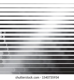 Monochrome geometric vector background. Abstract halftone illustration pattern. Vintage texture