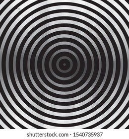 Monochrome geometric vector background. Abstract halftone illustration pattern. Vintage texture