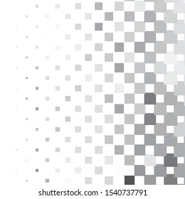 Monochrome geometric vector background. Abstract halftone illustration pattern. Vintage texture