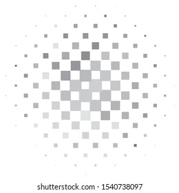 Monochrome geometric vector background. Abstract halftone illustration pattern. Vintage texture