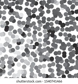 Monochrome geometric vector background. Abstract halftone illustration pattern. Vintage texture