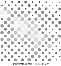 Monochrome geometric vector background. Abstract halftone illustration pattern. Vintage texture
