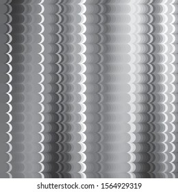 Monochrome geometric vector background. Abstract halftone illustration pattern. Vintage texture