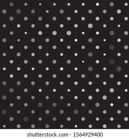 Monochrome geometric vector background. Abstract halftone illustration pattern. Vintage texture