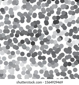 Monochrome geometric vector background. Abstract halftone illustration pattern. Vintage texture