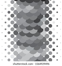 Monochrome geometric vector background. Abstract halftone illustration pattern. Vintage texture