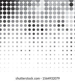 Monochrome geometric vector background. Abstract halftone illustration pattern. Vintage texture