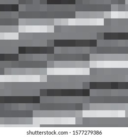 Monochrome geometric vector background. Abstract halftone illustration pattern. Vintage texture