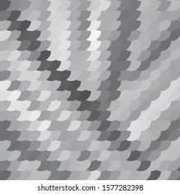 Monochrome geometric vector background. Abstract halftone illustration pattern. Vintage texture