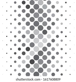 Monochrome geometric vector background. Abstract halftone illustration pattern. Vintage texture