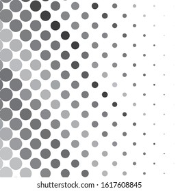 Monochrome geometric vector background. Abstract halftone illustration pattern. Vintage texture