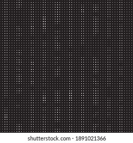 Monochrome geometric vector background. Abstract halftone illustration pattern. Vintage texture