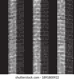 Fondo vectorial geométrico monocromo. Resumen del patrón de ilustración de medio tono. Textura vintage