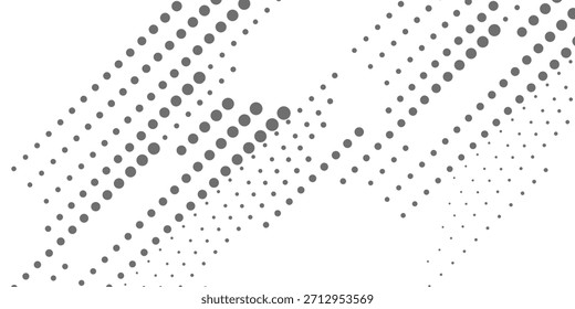Fondo de Vector geométrico monocromo. Patrón de ilustración de semitono Abstractas. Textura de Antiguas