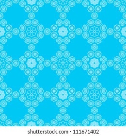 monochrome geometrical seamless pattern in retro style